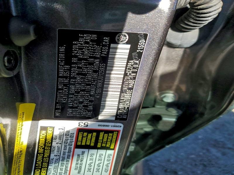 2018 Toyota Camry, Xse 12