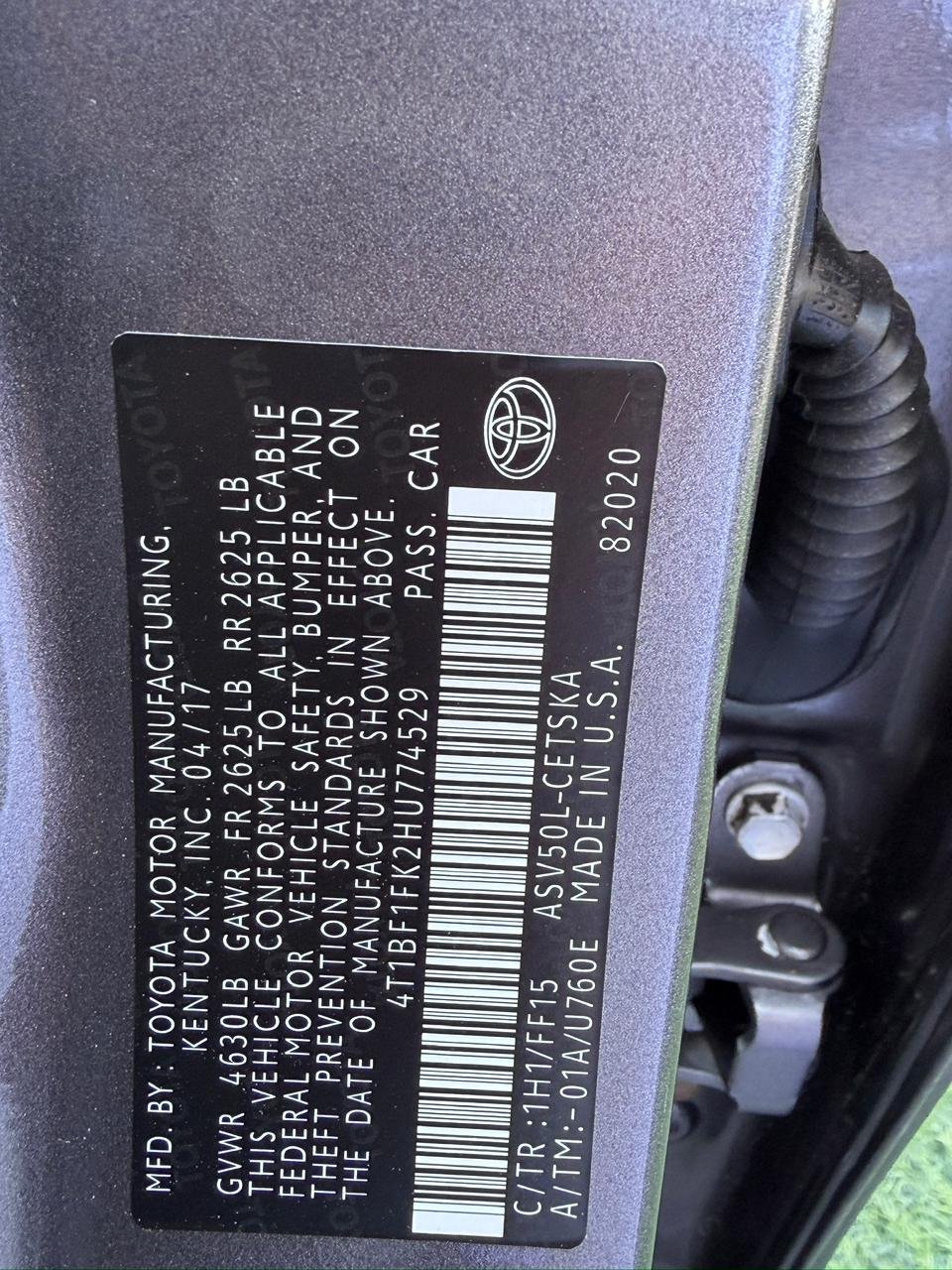2017 Toyota Camry, SE - صورة 8